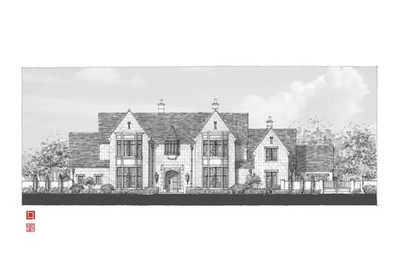 Architectural Rendering print #9 by L. Lumpkins Architects, Inc. 13''x19''