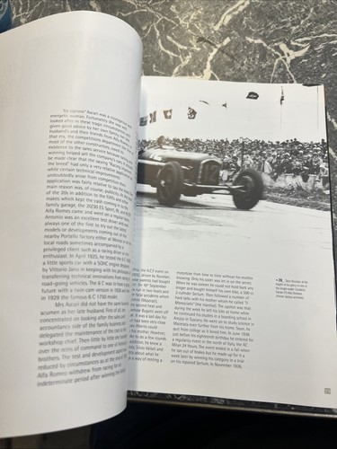 VINTAGE CAR BOOK FORMULA 1 LEGENDS ALBERTO ASCARI CHAMPION MOTOR RACING MUSCLE - Picture 12 of 14