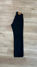Women's Black Levi Premium's 501 90's style, straight 25 x 30