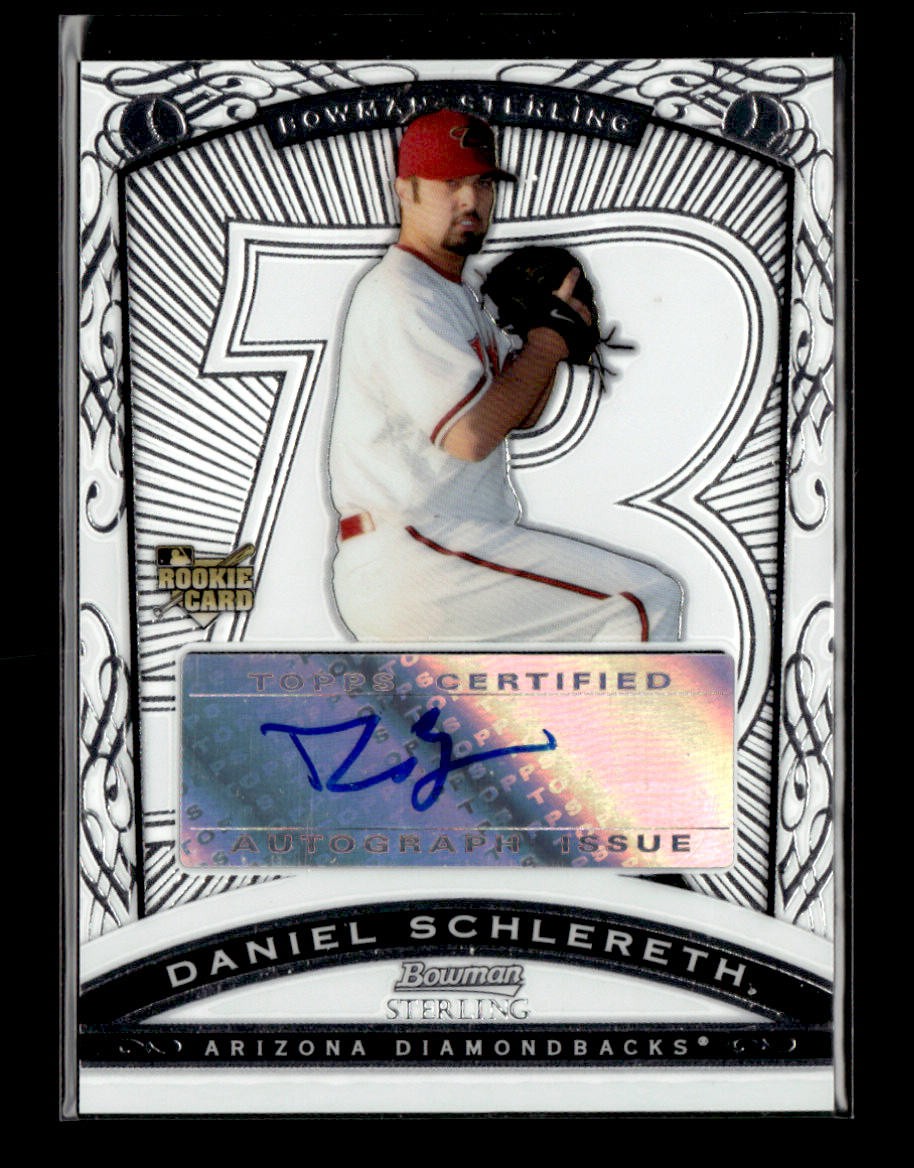 2009 Bowman Sterling #BS-DS Daniel Schlereth RC AUTO