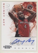 2012-13 Panini Contenders Rookie Quincy Acy #235 Auto 03rx