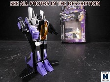 JB  Vtg 1984 Hasbro Transformers G1 Skywarp Decepticon Jet w Box Manuals