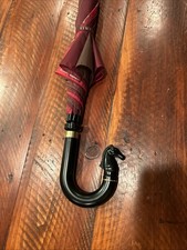 Aramis Umbrella Chess Theme 40in Large Rare Vintage 80s