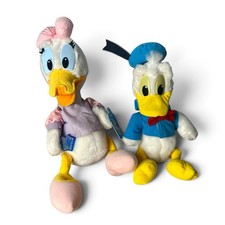 Vintage Donald Daisy Duck Plush 12 Applause Disney 1990s Stuffed Toy Tags