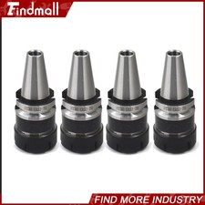 BT30-ER32 COLLET CHUCK W. 70MM GAGE LENGTH 4 CHUCKS HOLDER