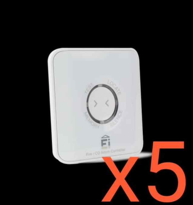 5x Aico Ei450 RadioLink Alarm Control Switch Expiry Dates 30/31