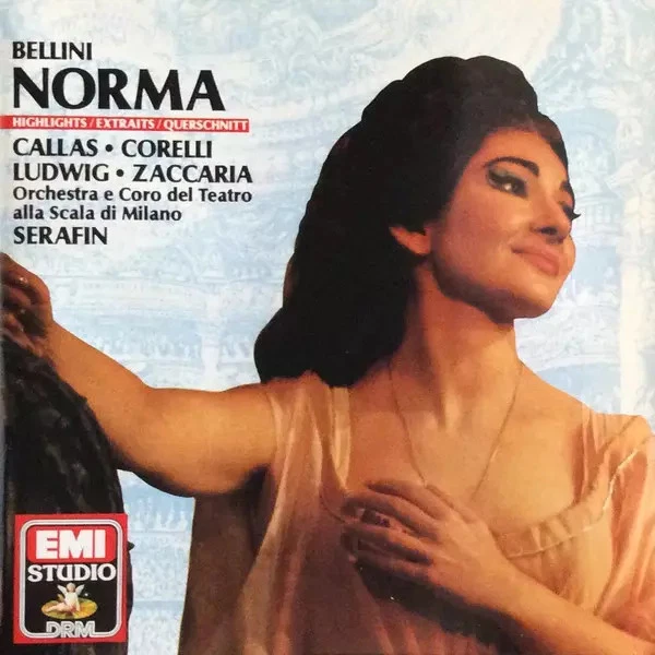 Norma - Highlights / Extraits / Querschnitt, Maria Callas, Vincenzo Bellini, Chr - Bild 1 von 1