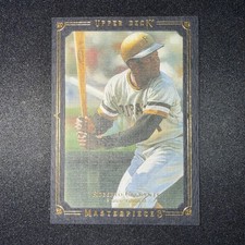 2008 Upper Deck Masterpieces - Roberto Clemente #115 Black Paper Framed