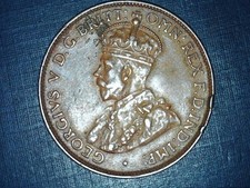 1926 1/2 penny Australia bronze coin
