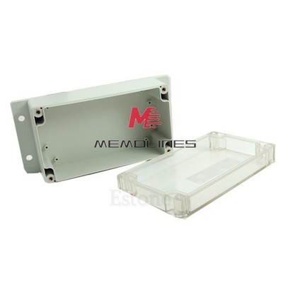 158x90x65MM Clear Waterproof Plastic Electronic Project Box Enclosure Cover Case