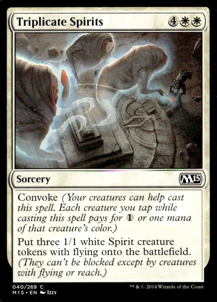 2014 Magic 2015 Triplicate Spirits Core/Common #40