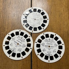 Set of three View-Master reels Jurassic Park 1992