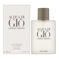 Giorgio Armani Acqua di Gio Eau de Toilette Spray for Men | 100ml New & Sealed