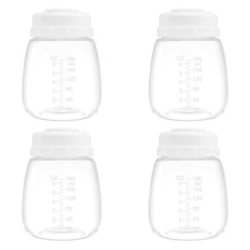 Breast Milk Collection and Storage Bottles, 6oz/180ml, Compatible with Spectr...