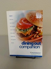 LOOK Weight Watchers Dining Out Companion Paperback 2003 EXCELLENT CONDITION-