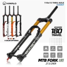 Forcella pneumatica sospensione MTB viaggio 180 mm DH AM Down Hill asse passante boost 110 mm * 15 mm