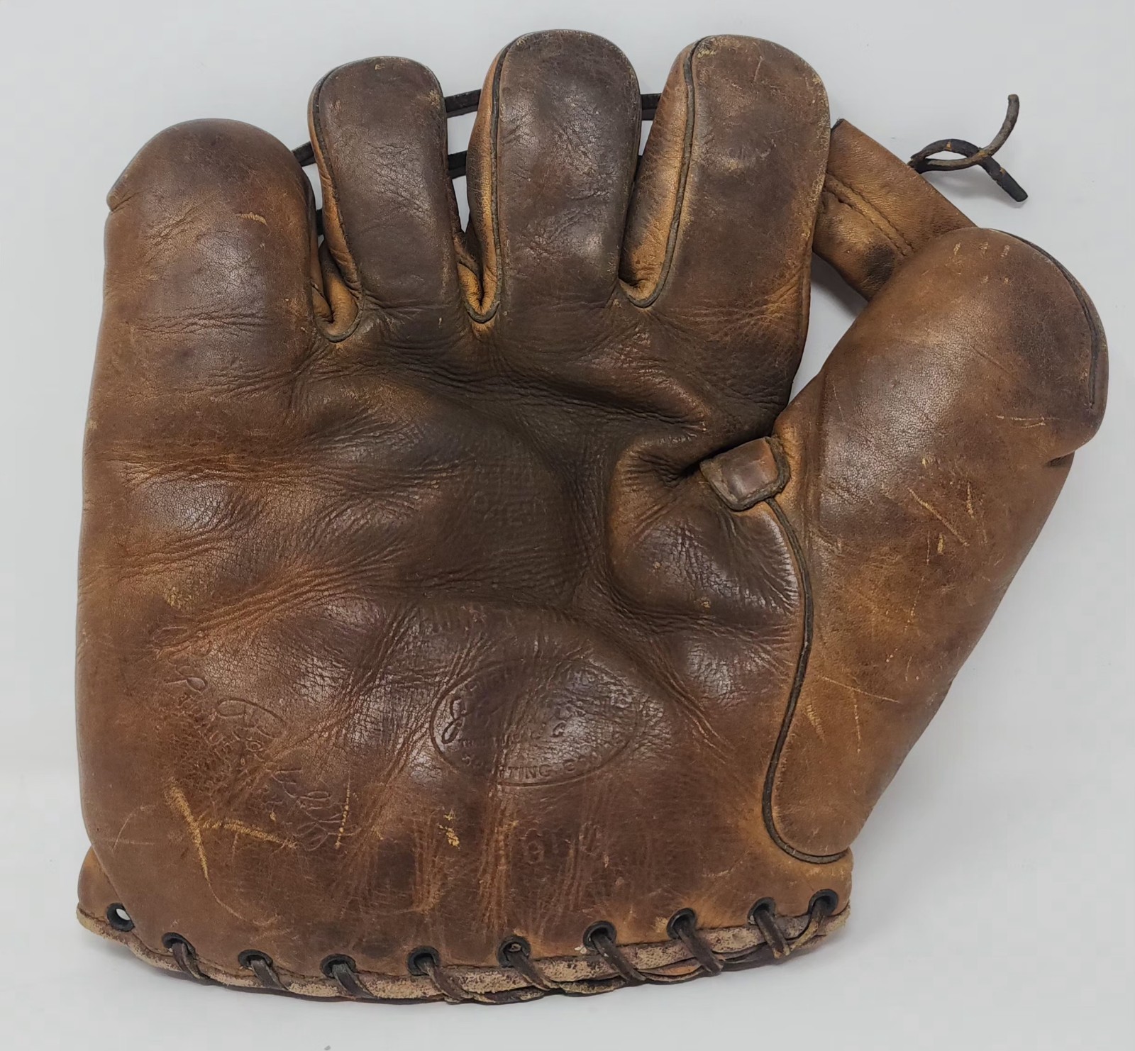 Rip Radcliff J.C. Higgins 1660 Baseball Glove 1930s - 40s Vintage
