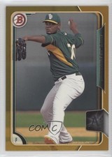 2015 Bowman Prospects Gold 35/50 Raul Alcantara #BP146 2r5