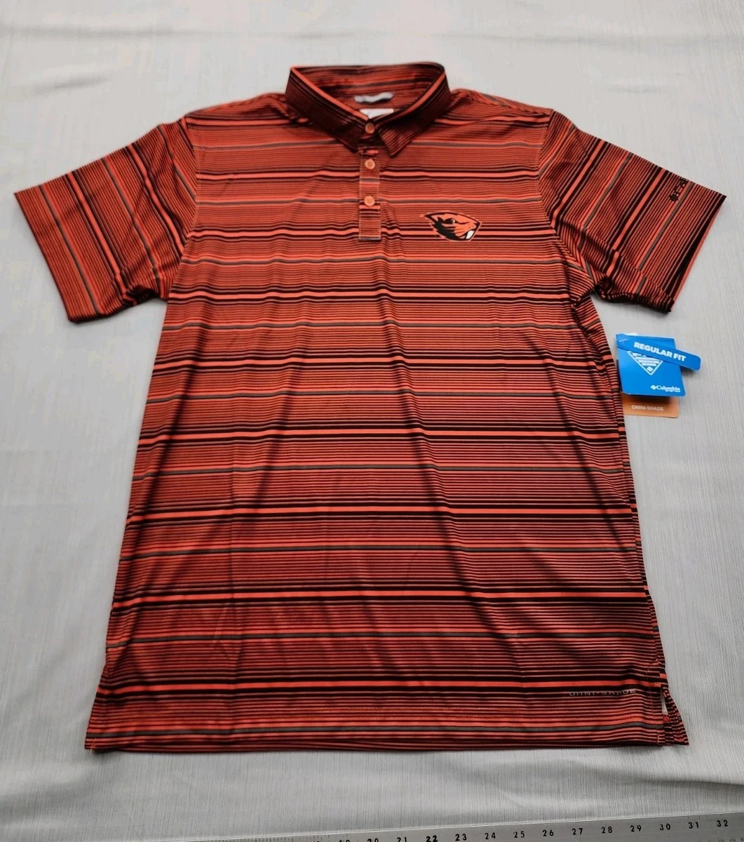 Chemise Columbia PFG Pêche Homme, Manches Courtes, 2XL, Rouge, Boutonnage Pression