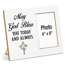 Baptism Picture Frame, Christening Gift Baptism Gifts for Boys Girls, First C...