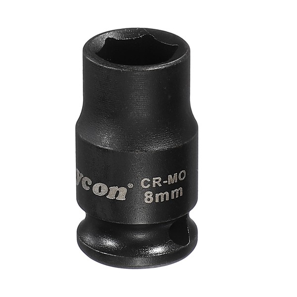 6-Punkt Flach-Stecknuss 1/4 Zoll Antrieb 8Mm FüR CR-MO Stahl-image