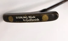 Golfsmith Sterling Blade 2 Way Putter Golf Club RH or LH 36" Stainless Shaft