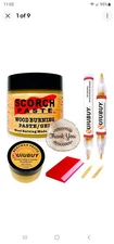 Scorch Paste - 7 PCS Wood Burning Paste Pen Kit with 2 PCS Wood Burn Pen Kit ...