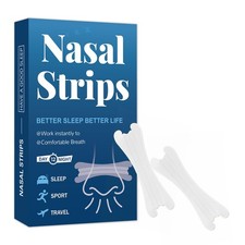 60 Clear Nasal Strips Anti Snore Breathing Support Nose Strips Sleep/Sports Aid