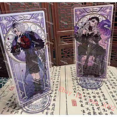 2Pcs/set Identity V Patient Emil Ada Mesmer Acrylic Figure Model 15cm