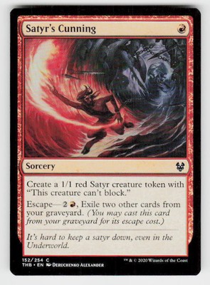 Theros Beyond Death #152 Satyr's Cunning