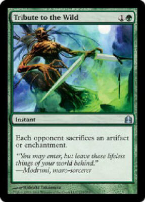 TRIBUTE TO THE WILD Commander MTG Magic the Gathering Cards DJMagic | eBay TRIBUTE TO THE WILD Commander MTG Magic the Gathering Cards DJMagic | eBay