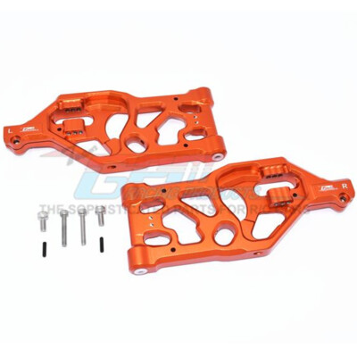 GPM Racing Aluminum Front Lower Arms Orange : 1/5 KRATON / OUTCAST 8S BLX
