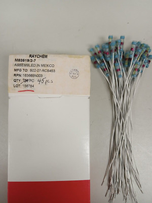  Raychem  S02-07-RCS453 (M83519/2-7) Solder Sleeve Shield Terminator  45 pcs