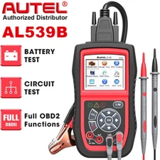 Autel AL539B OBD2 Code Reader Electrical Battery Test AVOmeter AL319 Scanner US