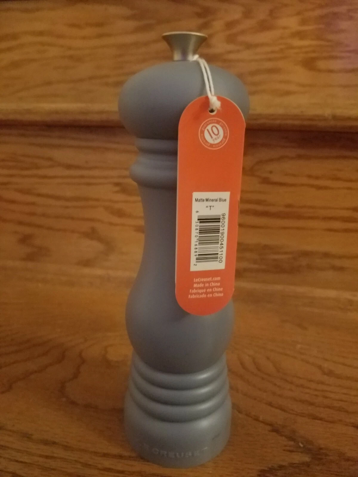 Le Creuset Matte Mineral Pepper Mill Grinder 8" NWT