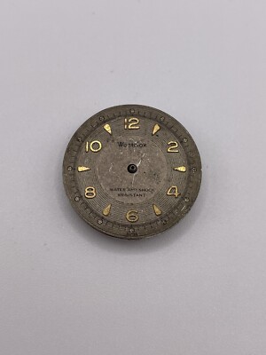 Vintage Westclox EB 1495 wrist watch movement with dial