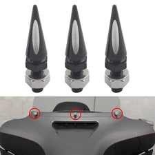 For Harley Street Tri Glide FLHX Ultra Limited Spike Windshield Bolts Screws Kit