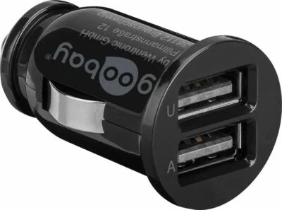 12V Dual USB Ladegerät für Zigarettenanzünder 2,4A für Handy Ladekabel Kfz Pkw - Bild 1 von 3