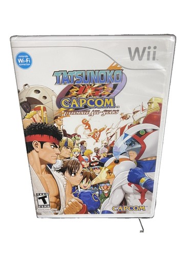 Tatsunoko vs Capcom Ultimate All Stars Nintendo Wii Disc Fighting
