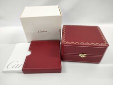 Scatola orologio CARTIER ORIGINALE VINTAGE cassa libretto COWA 0043 rosso 250...