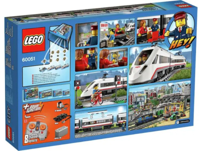 ray様 New Lego High-Speed Passenger Train. 60051. Box Shows Slight Wear