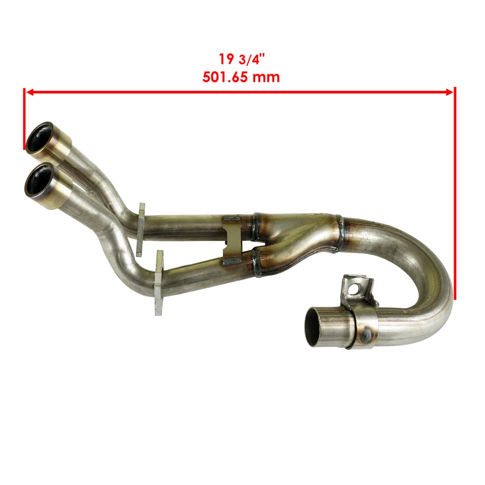 Exhaust Pipe For Yamaha Rhino 660 YXR660 2004-07 5Ug-E4611-01-00 5Ug-E4611-00-00 - Image 2 of 4