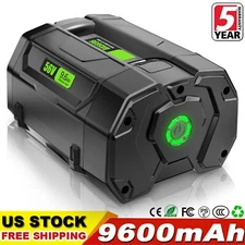 9.6 Ah Lithium-ion Battery For EGO 56V Power+ BA1400T BA4200 BA2800 ST1502LB NEW