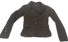 Made in Romania Of Benetton Women Navy Blue Blazer 2 United Color of Benetton