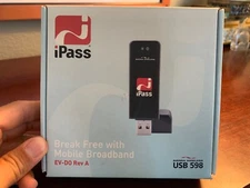 Sierra Wireless USB 598 Broadband USB Modem Network A Vintage iPass