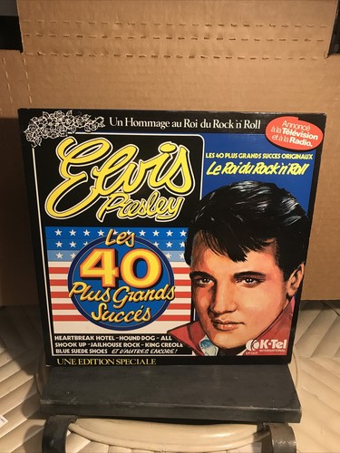 Elvis Presley ‎/ Les 40 Plus Grands Succes Originaux - 2LP Used main image 1