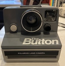 Polaroid The Button SX-70 Land Camera Instant Camera