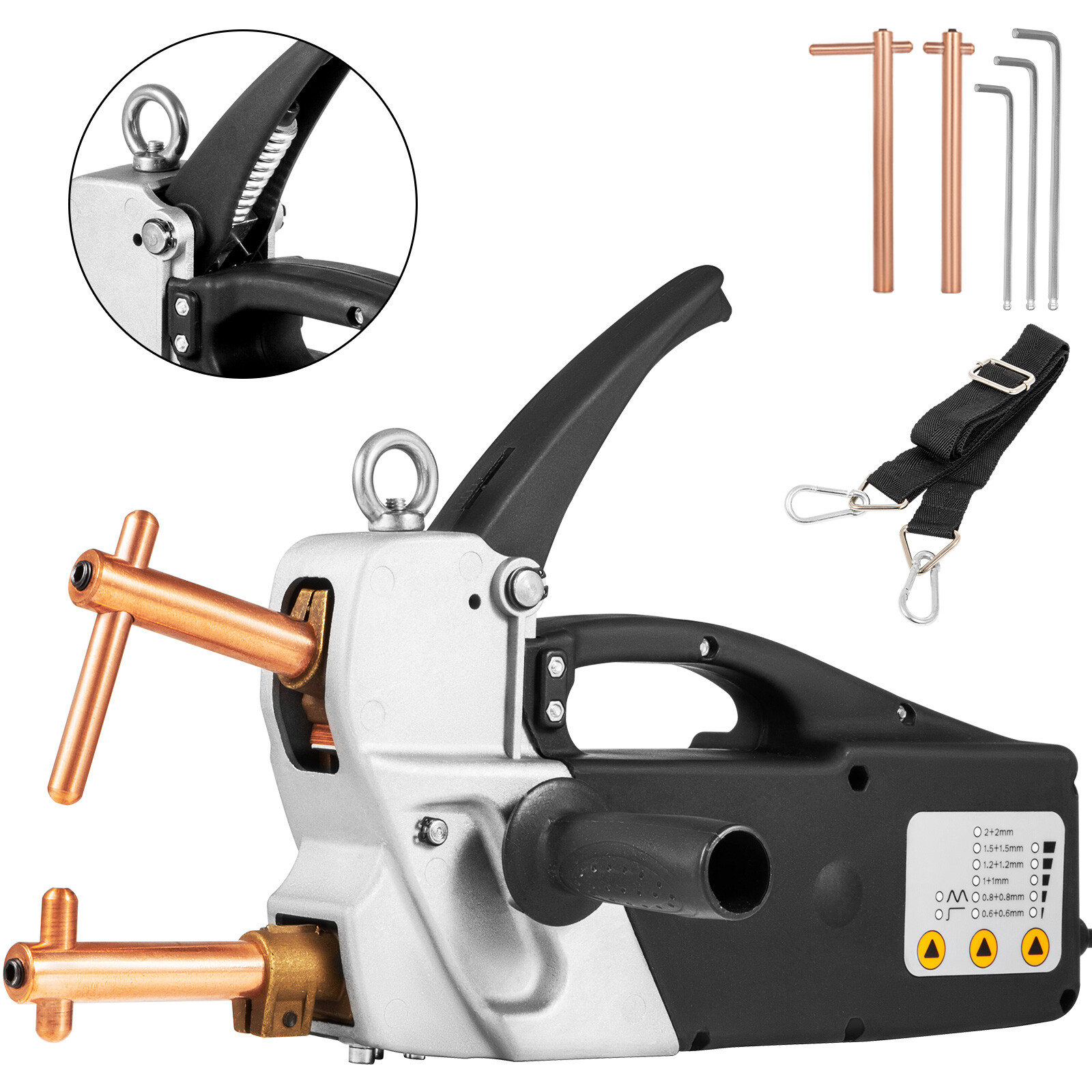 Soudage par points electrique VEVOR appareil spot welder tôles acier et reparation carrosserie auto