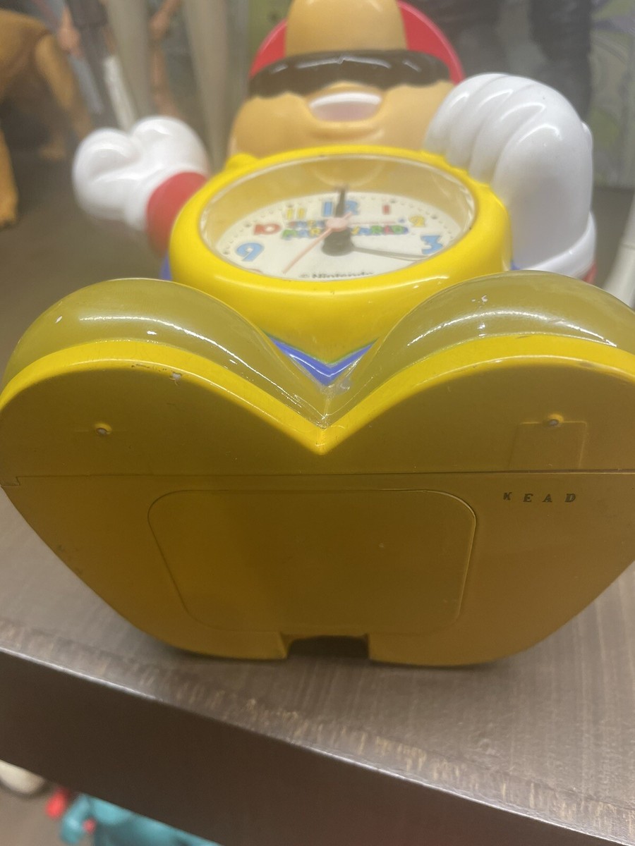 Vintage Super Mario World Nintendo Alarm Clock Not Working For
