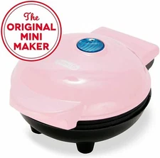 Dash DMS001PK Mini Maker Electric Round Griddle for Individual Pancakes NIB